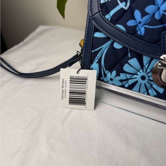 NWT Vera Bradley Java Floral Ultimate Wristlet Wallet Clutch Wallet Pushlock - Picture 2 of 10